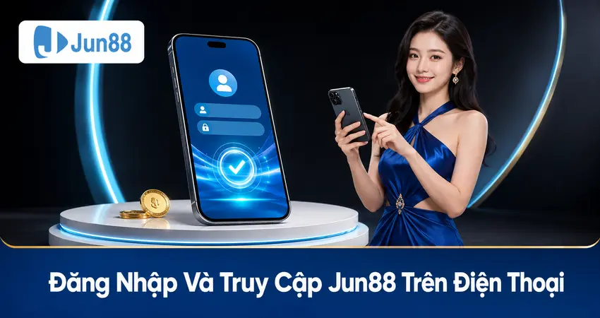 Đăng Nhập Và Truy Cập Jun88 Trên Điện Thoại