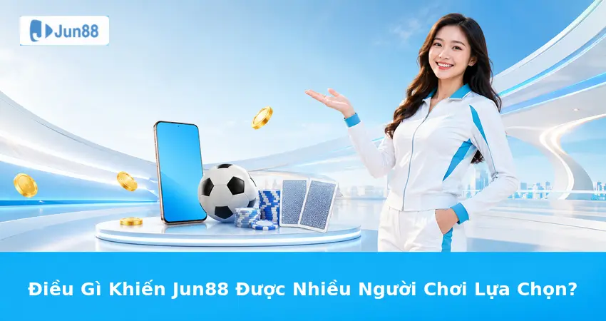 Điều Gì Khiến Jun88 Được Nhiều Người Chơi Lựa Chọn?