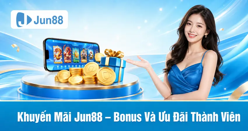 Khuyến Mãi Jun88 – Bonus Và Ưu Đãi Thành Viên