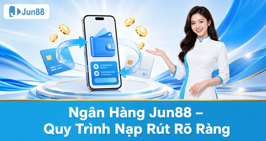 Ngân Hàng Jun88 – Quy Trình Nạp Rút Rõ Ràng